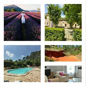 Superbe En Résidence Avec Piscine Dans Le Luberon Au Pied Du Colorado Provencal Appartement